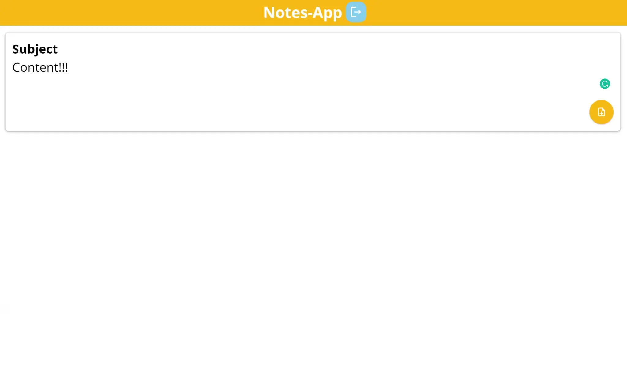 Notes-App