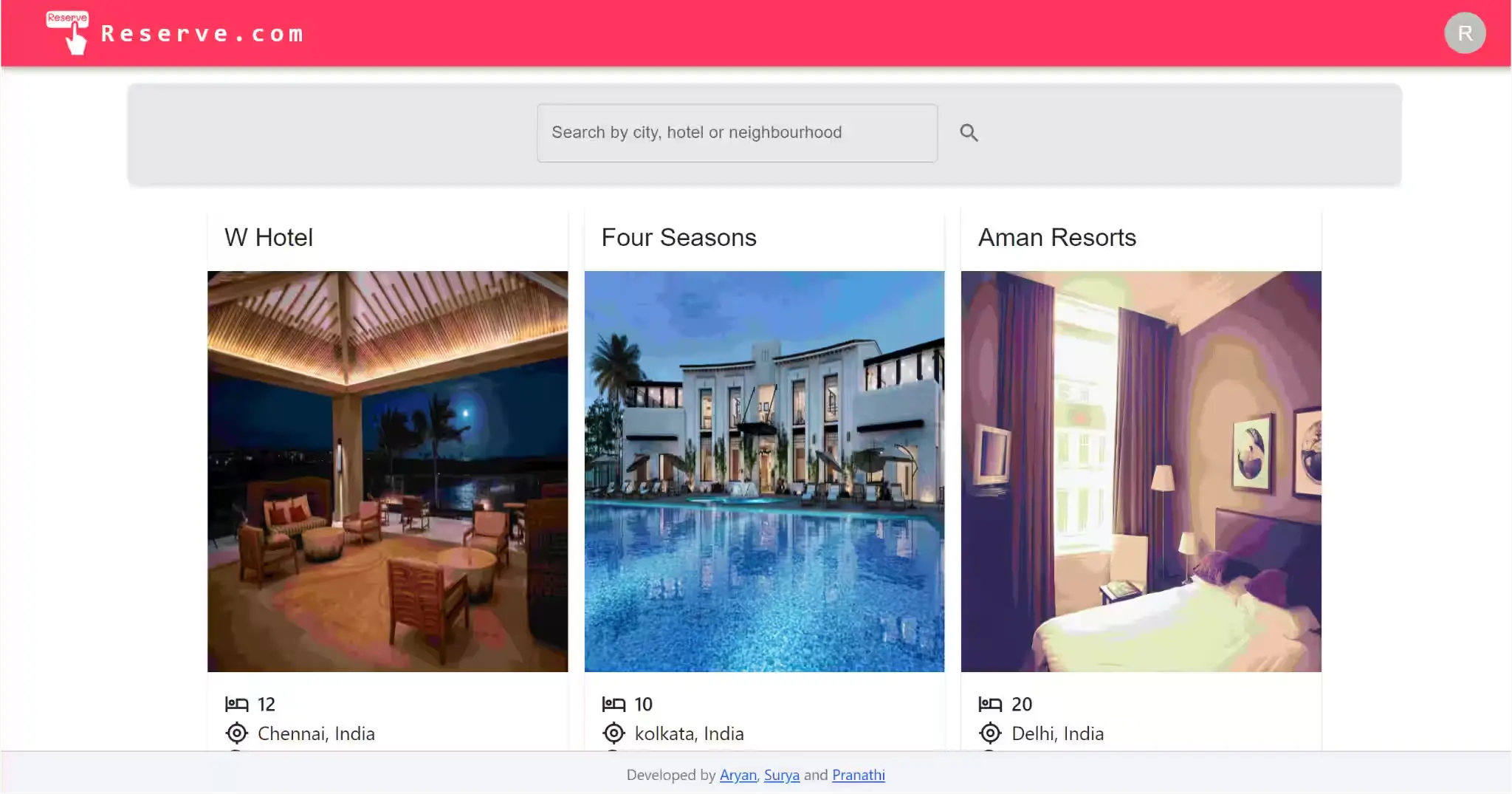 Property Booking System