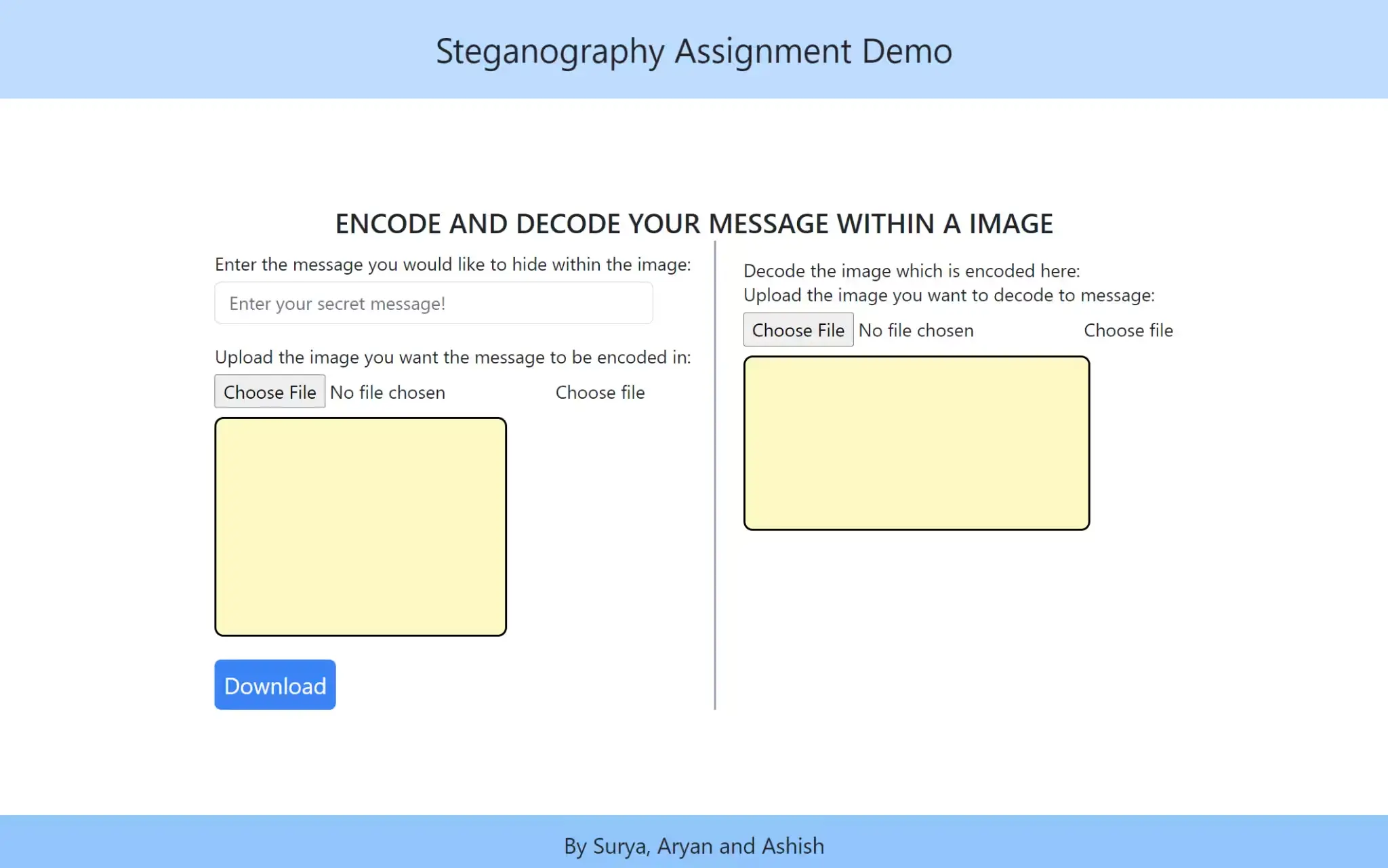 Steganography Implementation